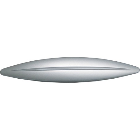 BALDACCI - Silver zamak handle - 180 x 28 mm for doors