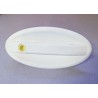 FAP OVAL HANDLE WHITE RIGHT 233X110 MM - 100950028PEN - BRIG/SAILER DOOR