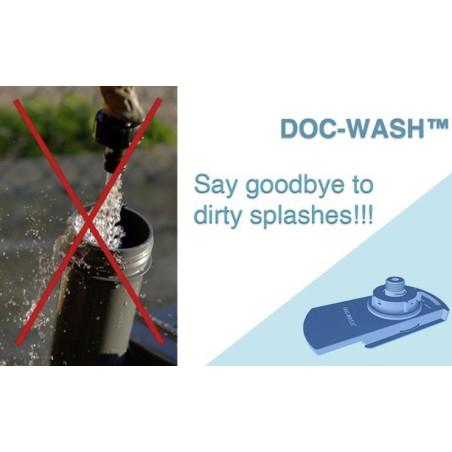 THETFORD DOC-WASH CISTERNEN-REINIGUNGSSET – die in Italien hergestellte Innovation zum Spülen von Wohnmobil-Toiletten-Zisternen
