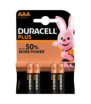 DURACELL PLUS POWER AAA MINISTIL ALKALINA 1,5V