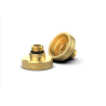 DISH connection Ø22 mm for W21.8 brass