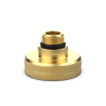Attacco DISH Ø22 mm per W21,8 ottone