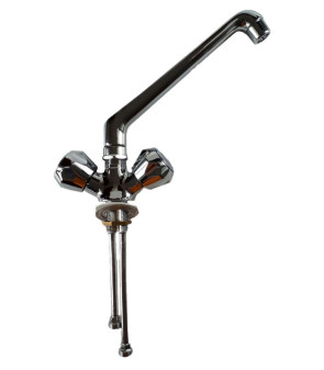 LONG ANGULAR BARREL MIXER TAP