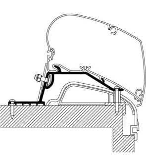 Adaptador Thule Premium para pasatiempos