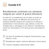 POÊLE COMBI 6E 6000W - 12V Gaz avec commande iNET-X et élément chauffant électrique 220 V (2 x 900 W) -33814-20