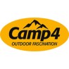 Contenedor de basura blanco CAMP4 3 litros - 15,6x12x20,5 cm - con tapa