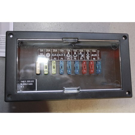 1463.355.01 con 000.403.95 ex 1463.185.02.03.04 - Derivatore porta fusibili NE355 ex NE185