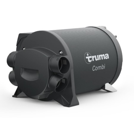 POÊLE COMBI 4E 4000W - 12V Gaz avec commande iNET-X et élément chauffant électrique 220 V (2 x 900 W) - 33714-20