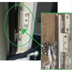 DOMETIC BG1607 Hinge kit...