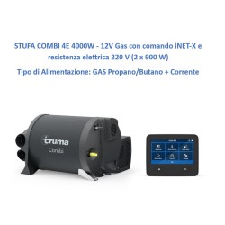 COCINA COMBI 4E 4000W - 12V...