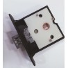 Mecanismo de bloqueo FAWO cuadrado negro 8x8 mm