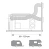 COMBI HEATER D4 E (New Generation) 4000W – powerful heating and hot water with electric heating element (2 x 900 W) - 33416-20