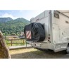 NORDRIVE 2-seater motorhome bike rack cover