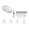 Climatiseur EZA CONNECT 2600W WHITE avec pompe à chaleur réversible en froid ou en chaleur