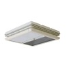 Porthole Vent 50 White FLAME with blind and mosquito net - 01668-02-
