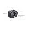 Calefactor EBERSPÄCHER E-Airtronic EHV 1 – kit completo de 230 V con capacidad calefactadora de 1 kW