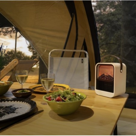 Sunnyflame ceramic stove with ambient flame effect – 1000W