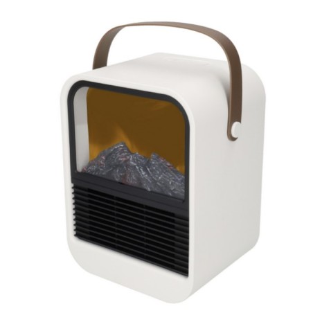 Stufa in ceramica Sunnyflame con effetto delle fiamme ambientali – 1000W