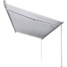 Toldo blanco de pared Thule Omnistor 5200 4,00 metros con tela azul zafiro – 301054