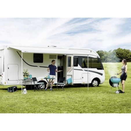 Thule Omnistor 5200 Weiße Wandmarkis 4,00 Meter mit saphirblauem Stoff – 301054