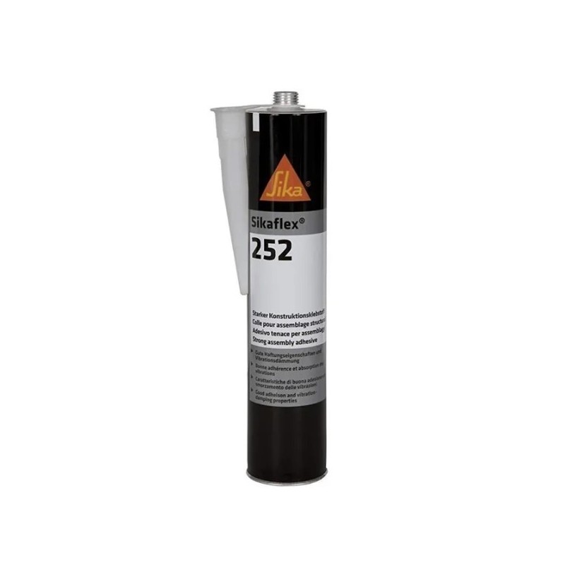 Adhesivo elástico 252 Blanco - Poliuretano - Sikaflex-300 mL