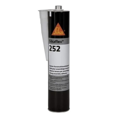 Elastic adhesive 252 White - Polyurethane - Sikaflex-300 mL