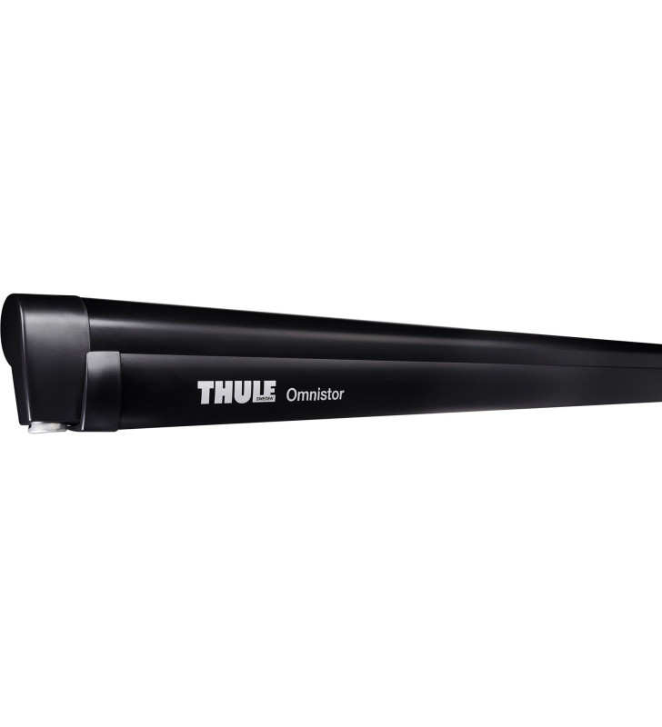 Thule Omnistor 5102 Anthracite 2,60 Mètres Auvent Mural Avec Tissu Mystic Grey