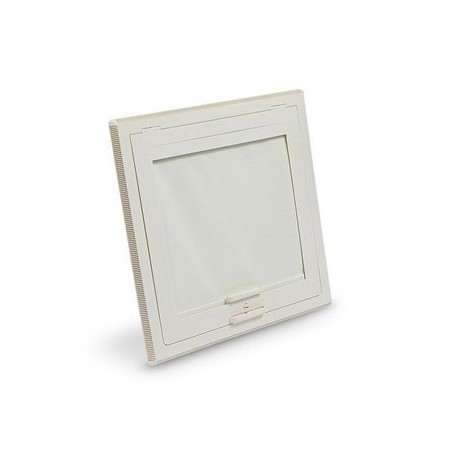 42 MPK OPAL-KUPPELDACHFENSTER – 400x400 mm – komplett mit integriertem Moskitonnetz und Stromausfall