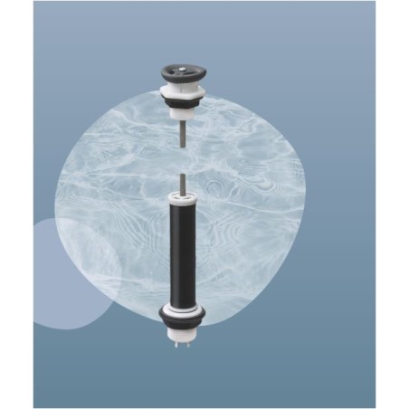 REICH Kit scarico totale 20 litri con limitazione del livello - 533-0667LXX