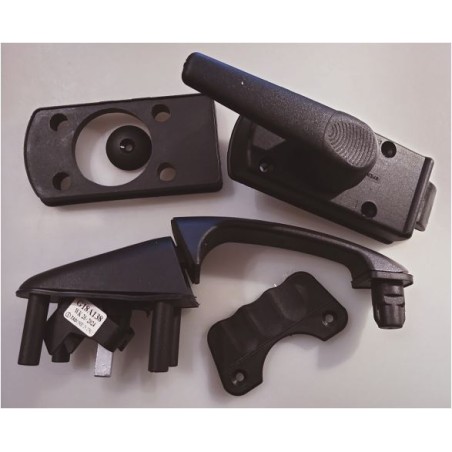 ZADI G18A138 LEFT LOCK KIT CARAVAN WITHOUT ROTOR BLACK