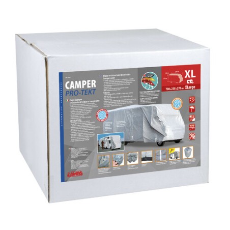 XL-Aufbewahrungsabdeckung cm 270x238x700 CAMPER WASSERABWEISEND UND ATMUNGSAKTIV