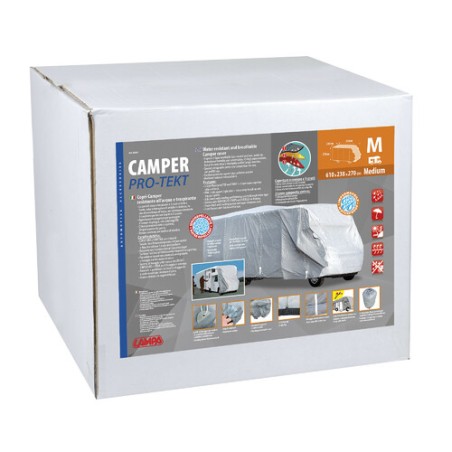 CUBIERTA DE ALMACENAMIENTO LAMPA M CM 270x238x610 CAMPER RESISTENTE AL AGUA Y TRANSPIRABLE