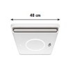 EZA 2700W WHITE Smart POWER Twin Air Conditioner inverter technology - even higher acoustic comfort (only 35-45dBa)