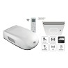 Tecnología inversora de aire acondicionado doble EZA 2700W WHITE Smart POWER - confort acústico aún mayor (solo 35-45dBa)