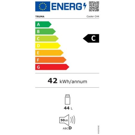 Enfriador Truma C44 Compresor Cooler - Zona única 43 litros - DC 12/24 V, CA 100-240 V