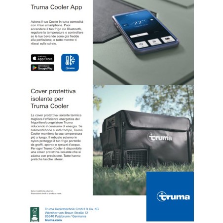 Refroidisseur Truma C44 Refroidisseur de compresseur - Monozone 43 litres - DC 12/24 V, AC 100-240 V
