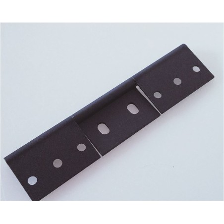 TRIGANO Cerniera a 3 ali 45/45/45 NERO AC CK00015