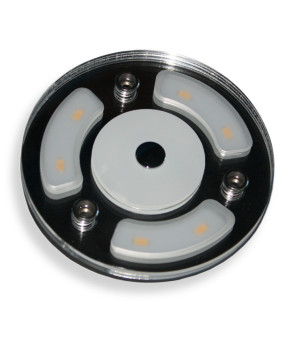 Deckenleuchte Ø 100 LED - 3,2 W - 4000 K - mit Nachtlicht - Berührungsschalter