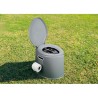 Inodoro portátil LAMPA 6 litros peso máximo 200 kg