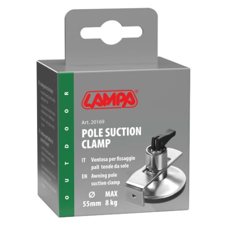 LAMPA Saugnapf zur Befestigung von Markisenstangen - Ø 55 mm - 8 kg