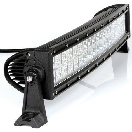 Barra LED PILOT 40 con estructura curva de aluminio, 12/24V - 55 cm