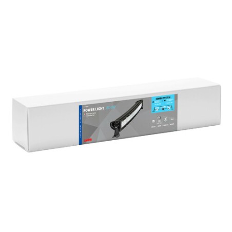 PILOT Barra a 60 Led con struttura curva in alluminio, 12/24V - 80 cm