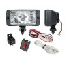 PILOT 2-piece headlight depth kit with wiring harness 147x75 - White