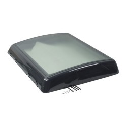 CÚPULA DE REEMPLAZO PARA ANTRACITA NEGRA ESTILO MIDI HEKI...
