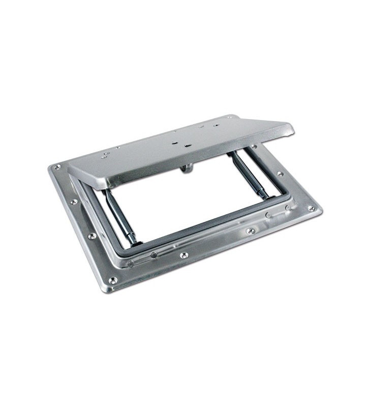 Rooflight 26.5x21 mm for van - raw aluminum