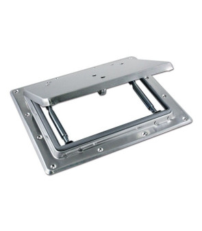 Rooflight 26.5x21 mm for van - raw aluminum