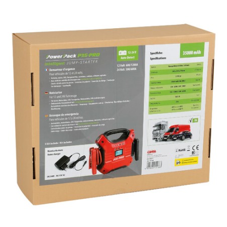 LAMPA Power Pack Jump Starter P35 Pro - 12/24V - 35Ah