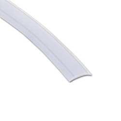 25 meters Screw cover profile white 12 mm 2