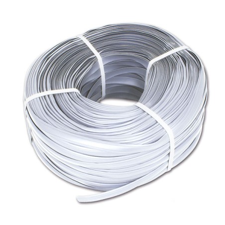 25 metri Profilo copriviti bianco 12 mm