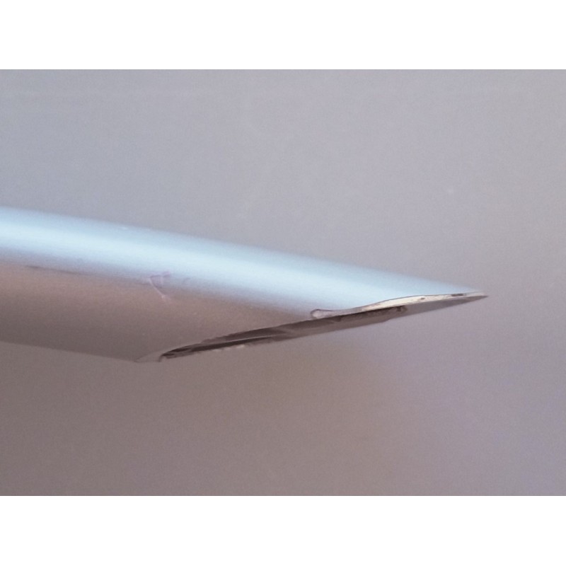 Maniglione ingresso 590 mm alluminio grigio